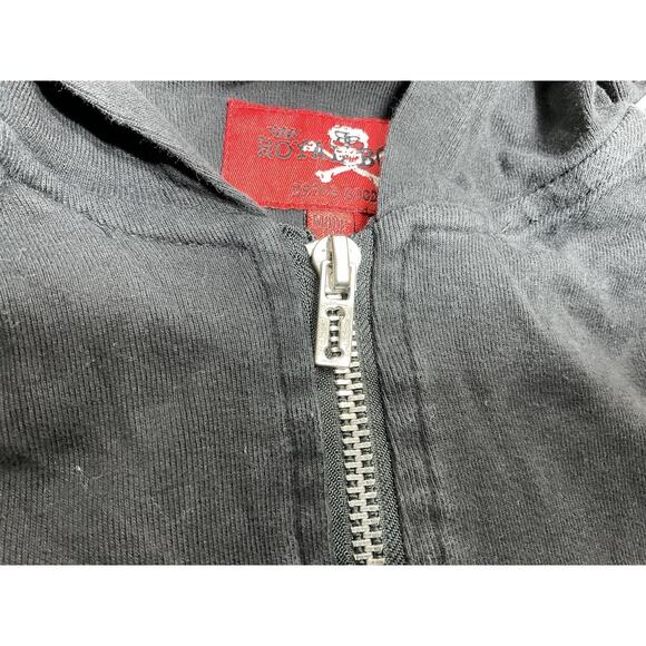 Royal Bones Daang Goodman Women's Jacket Size Medium Zip Up Goth Emo Vtg Y2K - Picture 6 of 12